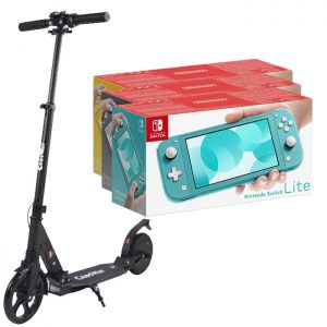 trottinette electrique nintendo switch lite