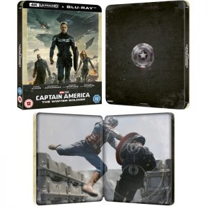 Captain America Le soldat de l hiver 4K blu ray Steelbook