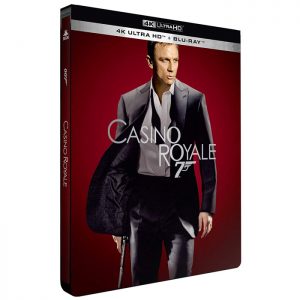 Casino Royale Blu Ray 4K edition limitee steelbook