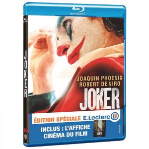 Joker en Blu Ray Affiche du film edition speciale Leclerc