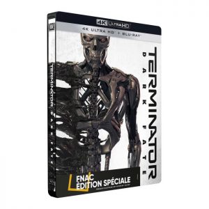 TERMINATOR DARK FATE EN BLU RAY 4K 2D STEELBOOK EDITION SPeCIALE FNAC