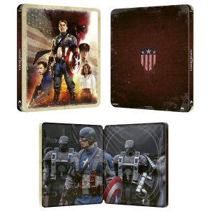 bluray 4k steelbook captain america the first avengers