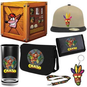 lot de goodies crash bandicoot fnac