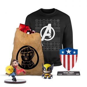 mega lot de noel marvel avengers sweat zavvi
