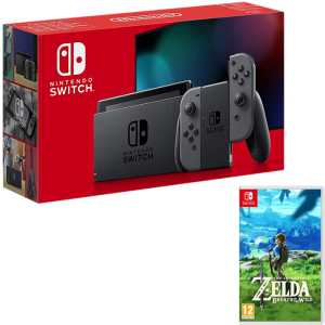 nouvelle switch grise zelda breath of the wild botw