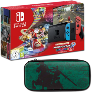 pack nouvelle switch mario kart 8 sacoche pochette zelda breath of the wild