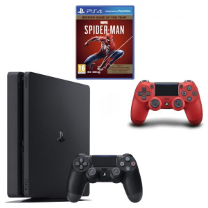 ps4-slim-500-go-2-manettes-spider-man-goty