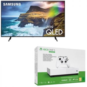 xbox one s all digital tv samsung qled