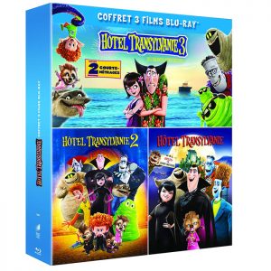 Coffret 3 films Hotel Transylvanie Blu Ray