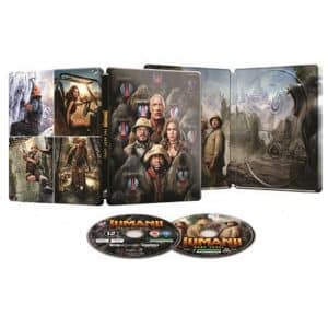 Jumanji Next Level Edition Steelbook Blu Ray 4K Blu Ray visuel def
