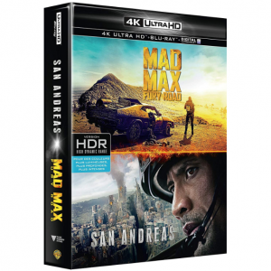 blu ray 4k mad max fury road san andreas pas cher