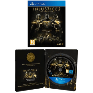 injustice 2 day one edition ps4 steelbook