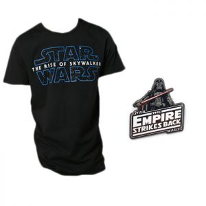 lot star wars pins t shirt zavvi