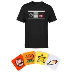 lot t shirt nintendo dessous de verres