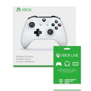 promo xbox one manette xbox live 12 mois