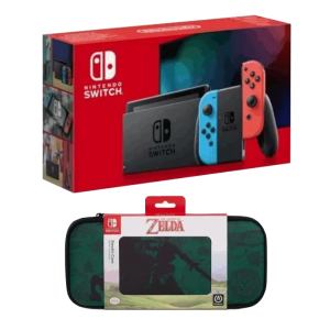 switch néon avec housse zelda visuel produit