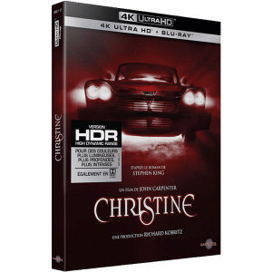 christine blu ray 4K visuel produit