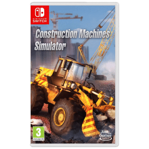 construction machine simulator switch