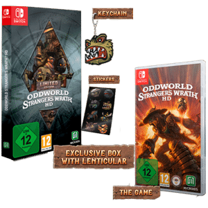 oddworld fureur de l'étranger visuel produit officiel