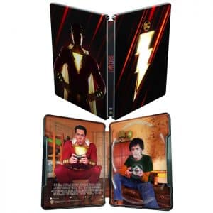 shazam blu ray 4k steelbook