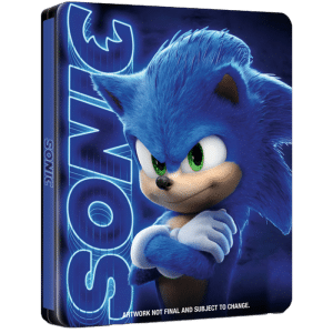 sonic blu ray 4K steelbook visuel produit provisoire
