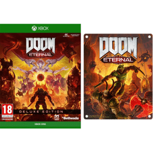 doom eternal metal plate xbox one