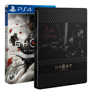ghost of tsushima edition spéciale ps4 steelbook visuel produit