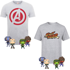 promo t shirt avengers street fighter visuel produit