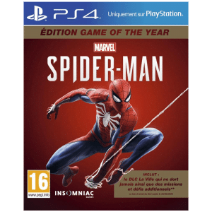 spiderman goty ps4 visuel produit