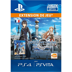 sword art online season pass ps4 pas cher