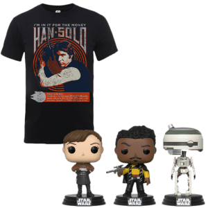 t shirt han solo 3 funko