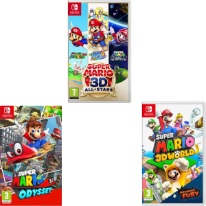 pack 3 jeux mario switch V2