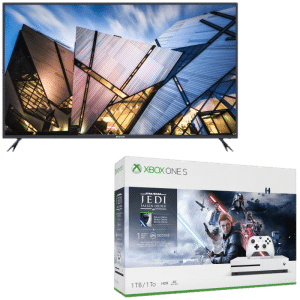 pack xbox one s avec tv 4K brandt