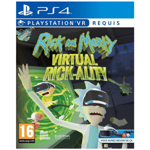 rick and morty vr ps4 visuel produit