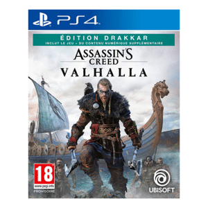 assassin's creed valhalla edition drakkar ps4 visuel produit