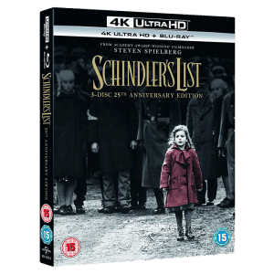 blu ray 4k schindler list visuel produit