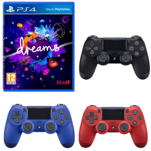 promo visuel produit dreams manettes