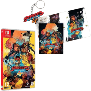 streets of rage 4 switch artbook porte clefs