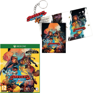 streets of rage 4 xbox one artbook porte clefs