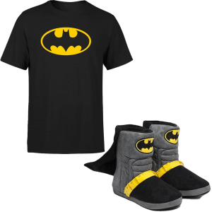 visuel produit t shirt batman chaussons