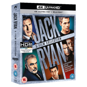 Coffret Jack Ryan Collection en Blu Ray 4K 2D 5 films