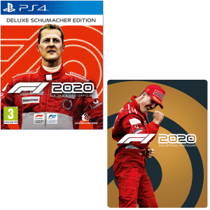 F1 2020 Deluxe Schumacher Edition steelbook PS4
