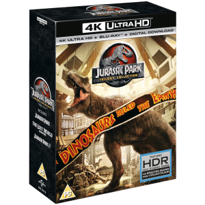 jurassic park trilogy collection blu ray 4k et 2D