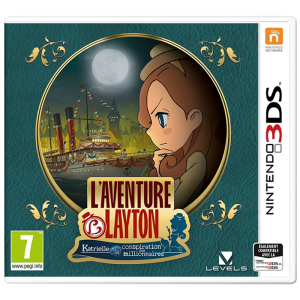 l'aventure layton 3DS visuel produit