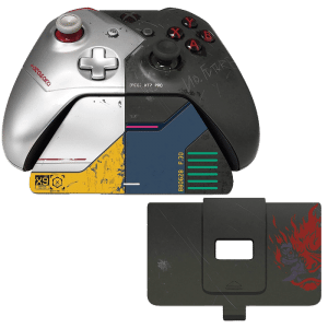 stand recharge manette cyberpunk collector visuel produit