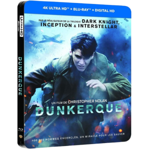 Dunkerque édition limitée steelbook 4K v12 produit