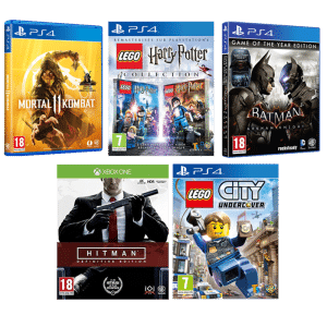 promo jeux warner auchan