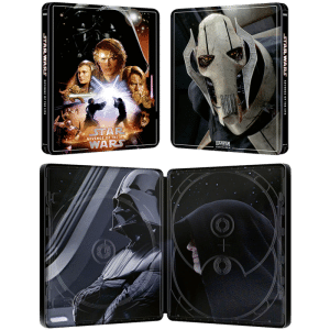 star wars 3 la revanche des sith steelbook 4K zavvi