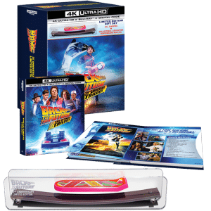 trilogie 4K collector retour vers le future visuel produit