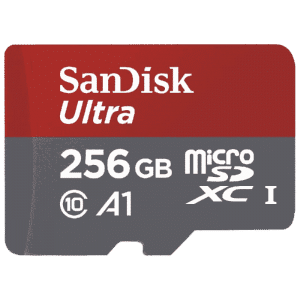 carte micro sd 256 go sandisk visuel produit